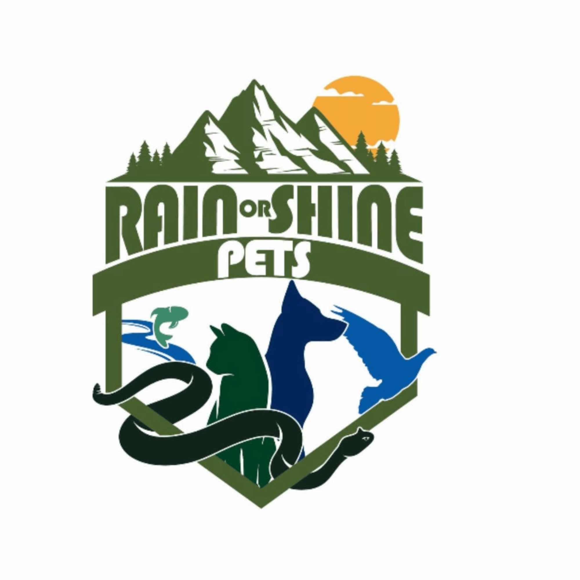 Rain or shine pets logo